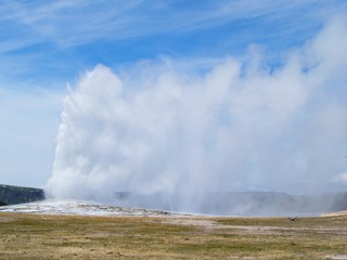 Explosion de geyser