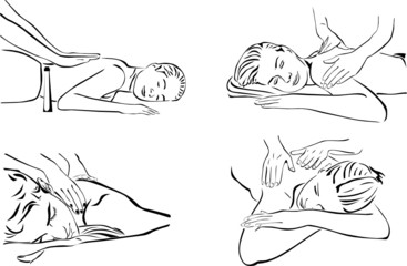 Massage illustration