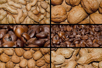 nuts and coffee