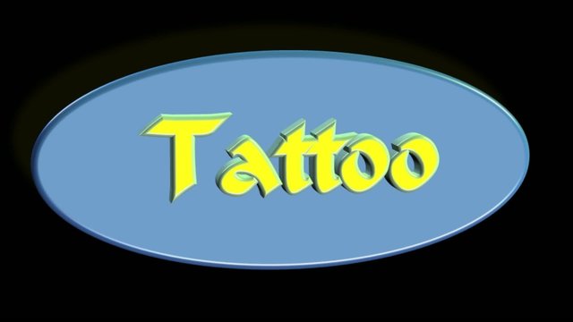 Tattoo und Piercing Video Animation T&auml;towierung