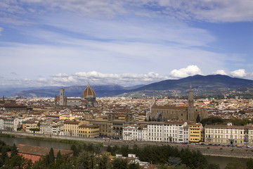 Fototapeta na wymiar Cityscape of Florence, Italy.