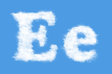 Clouds in shape of the letter - 23179635