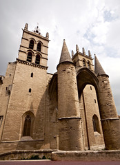 Fototapeta na wymiar Katedra Saint Pierre, Montpellier