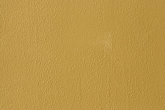 Vibrant Yellow Painted Wall