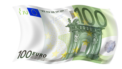 100 Euro Flagge
