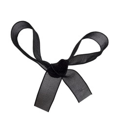 black bow