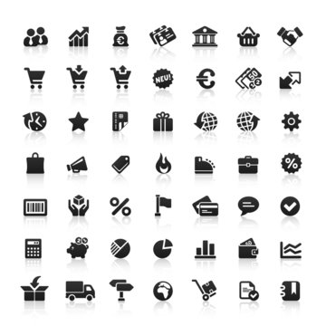 Black Website Icons