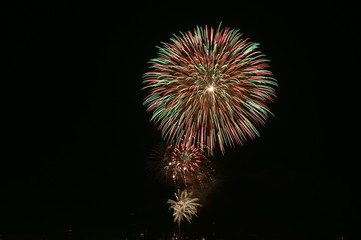 Fototapeta premium 花火d-60
