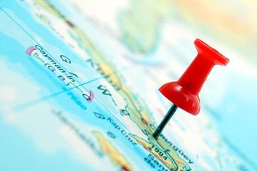 pin and map