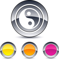 yinyang round button.
