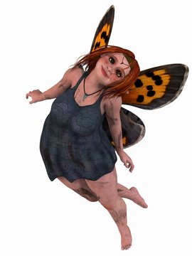 Weinbliche Fantasie Figur