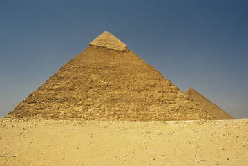 Fototapeta na wymiar Egyptian Pyramids Background