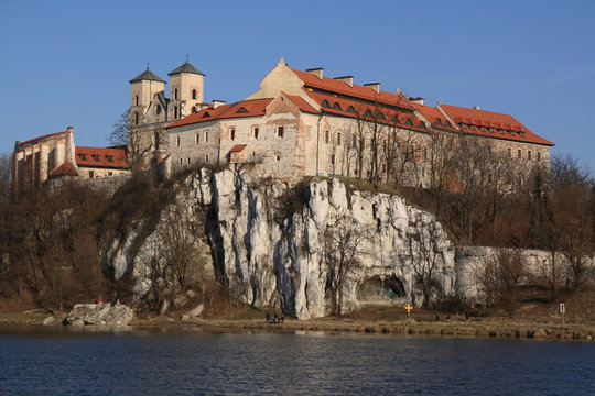 Fototapeta Tyniec - benedictine abbey, near Cracow, Poland