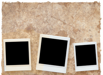 vintage instant photo with highly Detailed textured