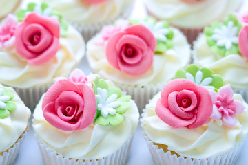 Wedding cupcakes