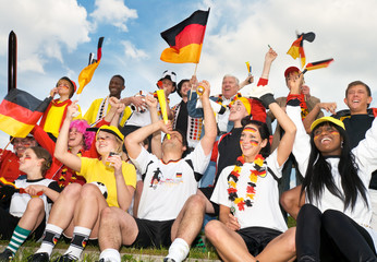 fußball, fan, deutschland