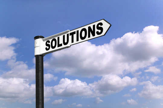 Solutions signpost