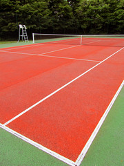 Terrain de tennis
