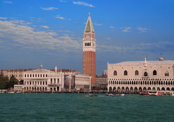 Fototapeta na wymiar Seaview of Piazza San Marco.Venice