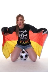 Fußball Fan Deutschland