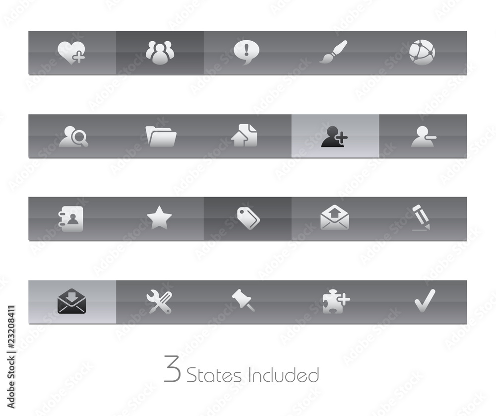 Aufkleber blog / it includes 3 states in different layers
