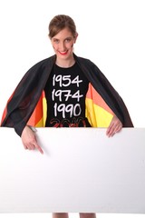 Fußball Fan Deutschland