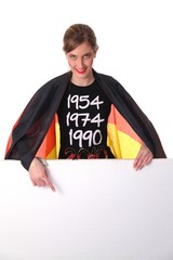 Fußball Fan Deutschland