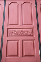 Wat Suwannawat window style, Kantarawichai, Mahasarakam