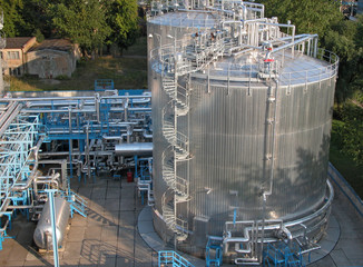 Chemical factory - Diathermic oil thermal plant