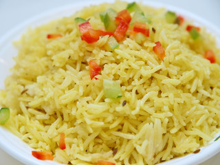 a bowl of curry rice