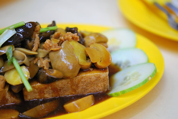 Chinese style vegetarian delicacy