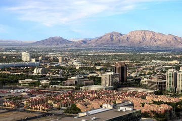 Photo sur Aluminium Las Vegas City landscape