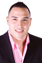 Close up on a Hispanic Businessman