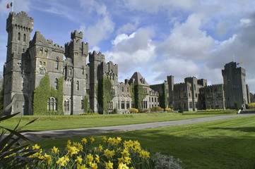 Famous Ashford Castle, County Mayo, Ireland.