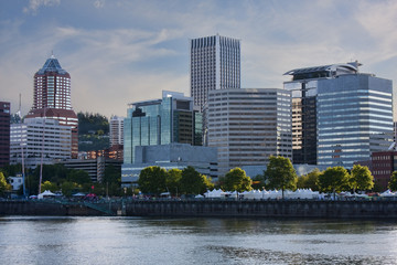 Landscape of Portland, Oregon, USA.