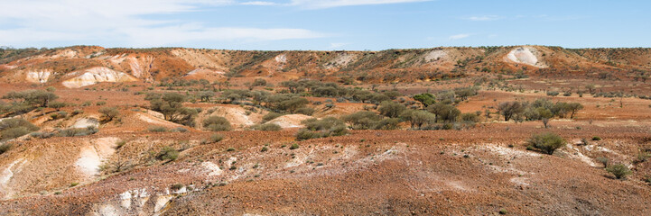 Panorama of Painted Desert, Australia
