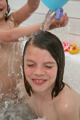 enfants bain