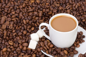 sugar and white cup