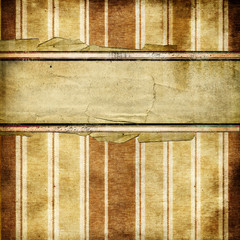 grunge vintage striped background with place for text