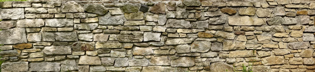 Peel and stick wall murals Stones stone wall