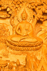 Fototapeta na wymiar lord buddha sculpture