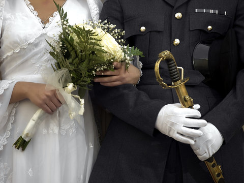 Officer & Bride