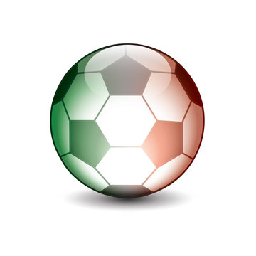 pallone calcio luminoso Italia
