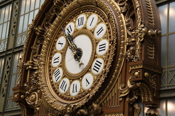 Fototapeta na wymiar オルセー美術館の大時計