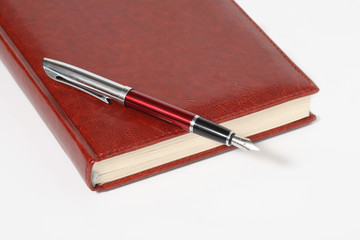 Business-ogranayzer and pen