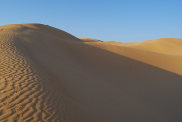 Fototapeta na wymiar Sonnenaufgang in der Sahara