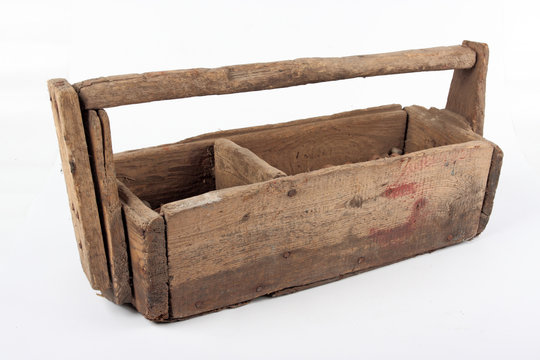 Old Wooden Toolbox