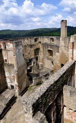 Old ruin in the South Bohemian.