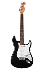 Obraz premium Electric guitar isolated on white. Beautiful instrument