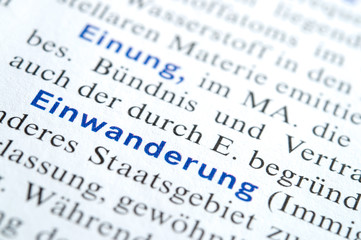 Einwanderung